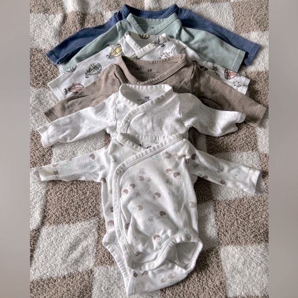 Long Sleeve Wrap over bodysuits - Picture 1 of 5